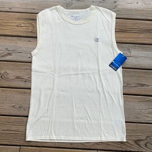 Champion Muscle Tank Top- white